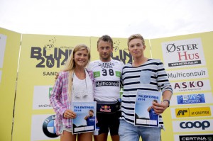 Lisa Kvamme, Petter Northug og Vebjørn Hegdal. Ung talentpris